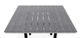 Telescope Casual Rustic Polymer Top Rectangular Dining Height Table with Hole-1