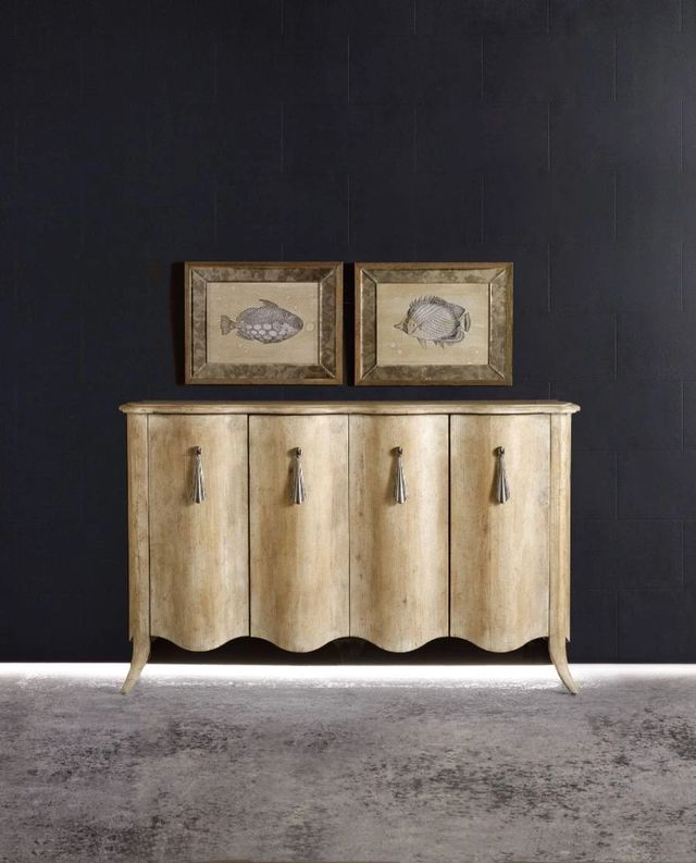 Hooker® Furniture Melange Draped Light Elm Credenza-3
