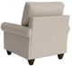 Bassett® Furniture Customizable Benchmade Premier Leather Roll Arm Accent Chair-3