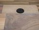 International Furniture Direct Natural Parota Brown Desk-4