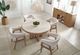 Parker House® Escape Glazed Natural Oak/Natural Cane Vanilla Bean Stone Buffet Server-3