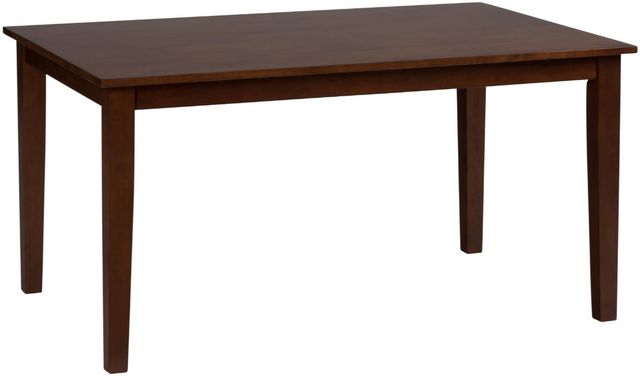 Jofran Inc. Simplicity Caramel Rectangle Dining Table-0