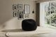Jackson Furniture Splash Black Pouf-1