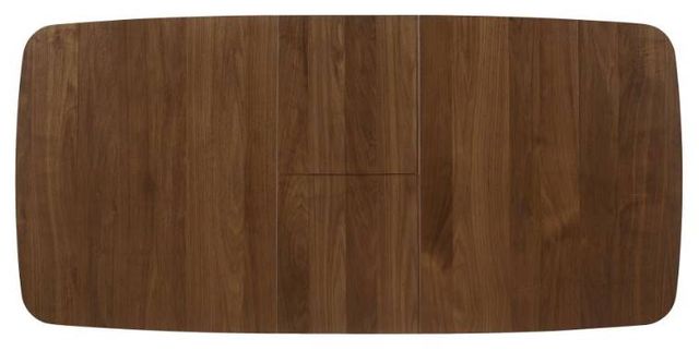 Coaster® Redbridge 5-Piece Black/Natural Walnut Rectangular Dining Set-2
