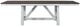 Liberty Furniture Farmhouse Brown Extendable Trestle Table with White Base-4