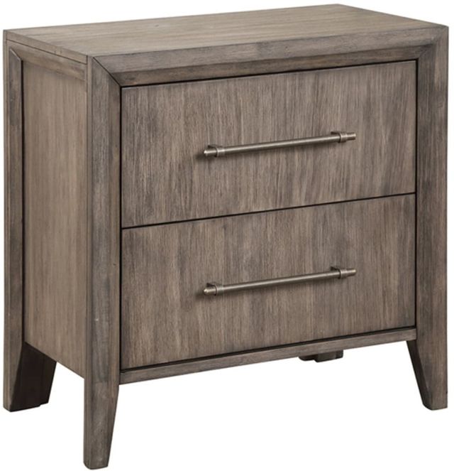 Legends Home Avana Smoky Greige Nightstand