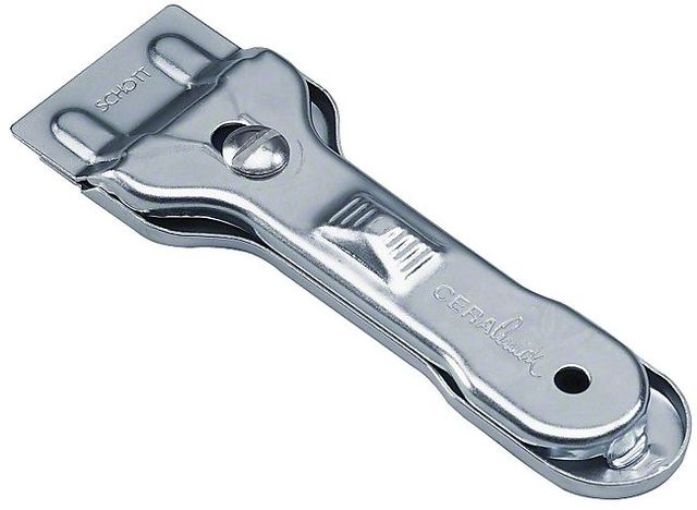 Miele Razor Blade Glass Scraper-Stainless Steel-0