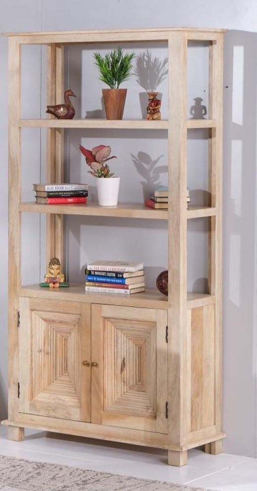 Jaipur Furniture Splendid Complements Patwin Brown Bookcase-1