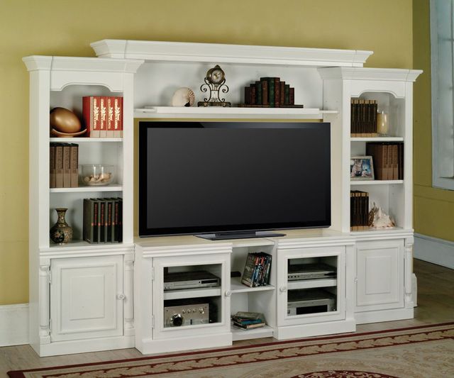 Parker House® Premier 4-Piece Alpine Cottage White Wall Center-0