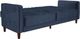 dhp furniture® Pin Blue Futon-3