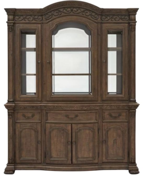 Magnussen Home® Durango Willadeene Brown Buffet and Hutch-2