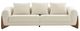 VIG Furniture Modrest Fleury Cream Sofa-1