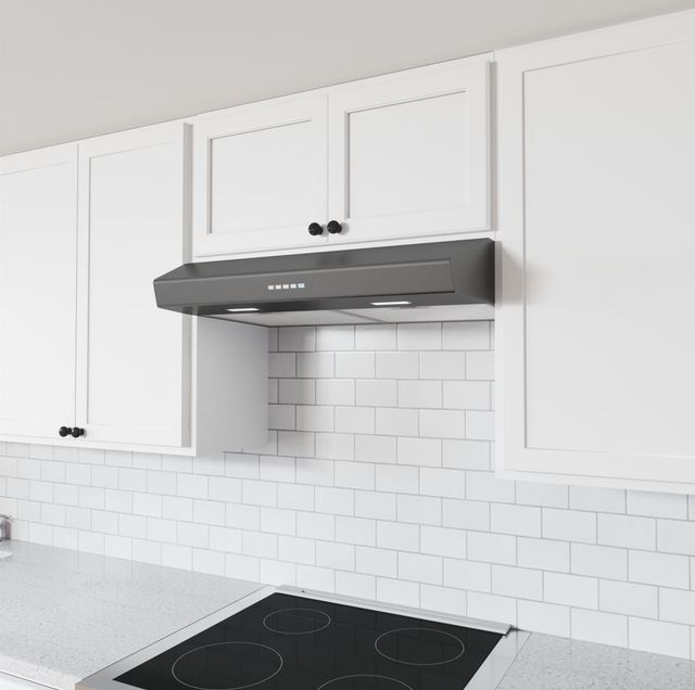 Zephyr Core Collection Breeze II 36" Black Stainless Steel Under Cabinet Range Hood-4