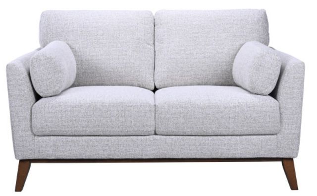 Porter International Designs Flanders White Loveseat-1