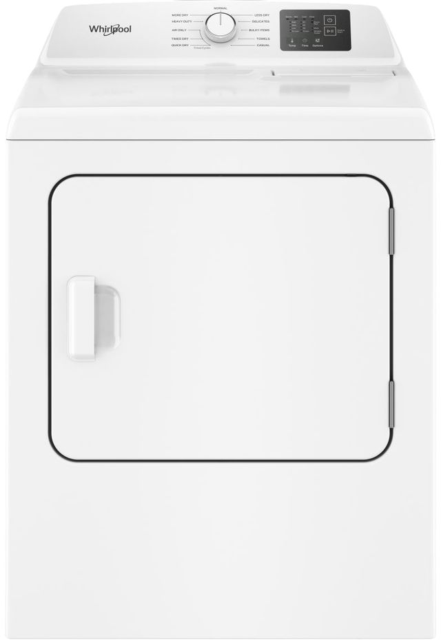 Whirlpool® White Agitator Top Load Washer and Electric Dryer Laundry Pair-2