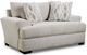 Elements International 3-Piece Fentasy Silver Living Room Stationary Seating Set-3