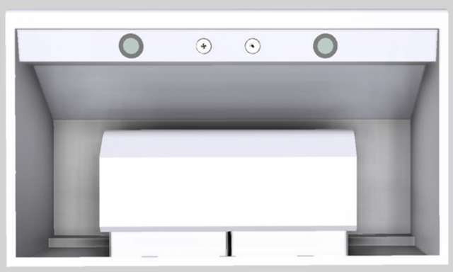 Vent-A-Hood® 36" White Under Cabinet Range Hood-2