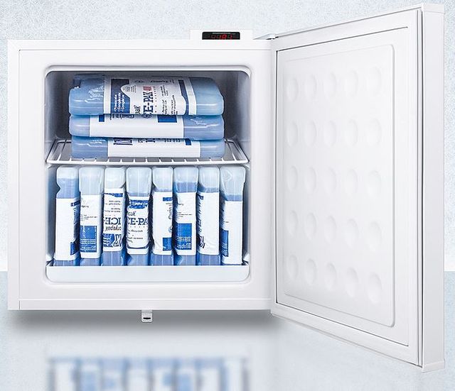 Accucold® 19" 1.4 Cu. Ft. White Compact All-Freezer-2