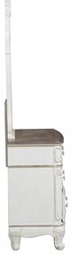 Homelegance® Cinderella Antique White/Gray/Oak Dresser-4