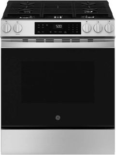GE® 500 Series 30" Stainless Steel Slide In Gas Range
