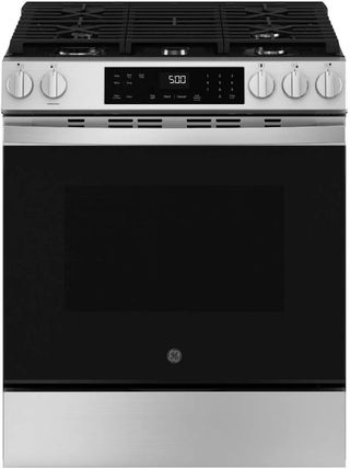 GE® 500 Series 30" Stainless Steel Slide In Gas Range