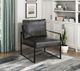 Homelegance® Trent Dark Dark Gray Accent Chair-1