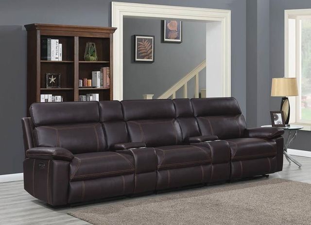 Coaster® Albany Motion 5 Piece Theater Seating-2
