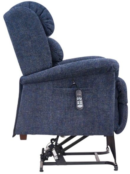 UltraComfort™ Polaris Midnight Small Power Lift Recliner with 4 Motor Heat and Vibrating Massage-3