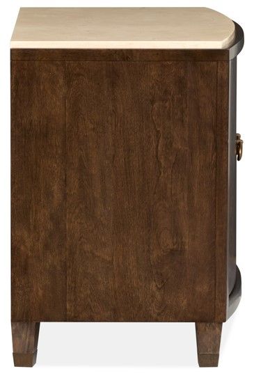 Magnussen Home® Rowan Espresso Brown Door Nightstand-4