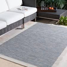 Surya Santa Cruz Blue/Gray/White 8'x11' Area Rug-2