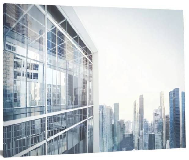 Classy Art Skyscraper Wall Art-1