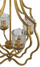A & B Home Gold Nested Chandelier-2