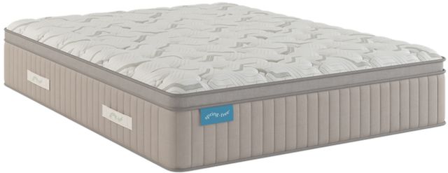 Sherwood® Bedding Spring Free™ Approachable 15" Latex Ultra Soft Euro Top Twin Mattress-0