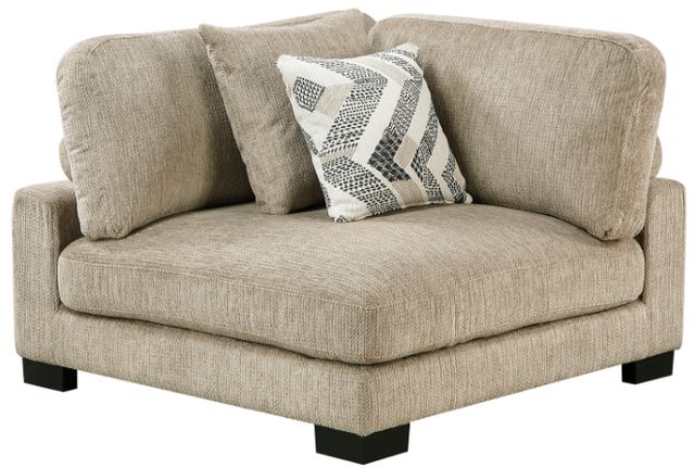 Homelegance® Tinley 5-Piece Brown Modular Sectional with Chaise and Ottoman-3