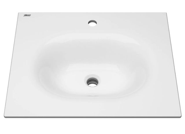 American Standard Studio® S White 24" Vanity Sink Top Center Hole Only-1