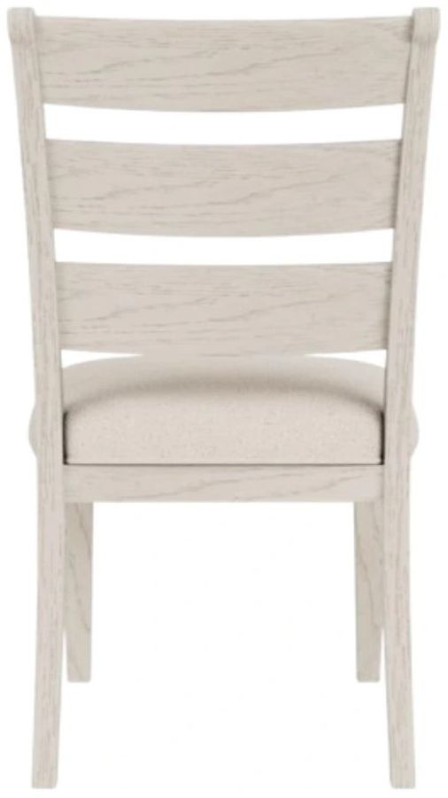 Riverside Furniture Glenndale Aged White Upholstered Side Chair-4