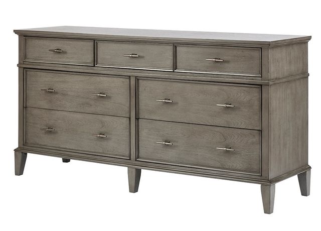 Olliix by Madison Park Signature Yardley 7-Drawer Reclaimed Grey Dresser-1