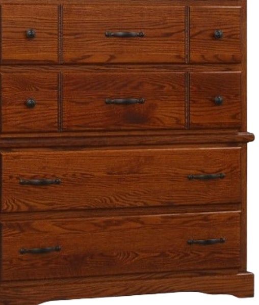Wolfcraft Furniture Vintage Brown Flip Chest-1