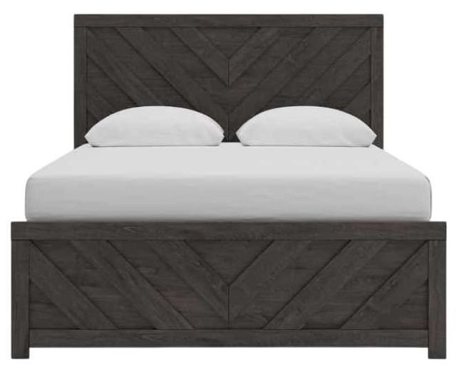 Signature Design by Ashley® Prendonea Charcoal Queen Panel Bed-1
