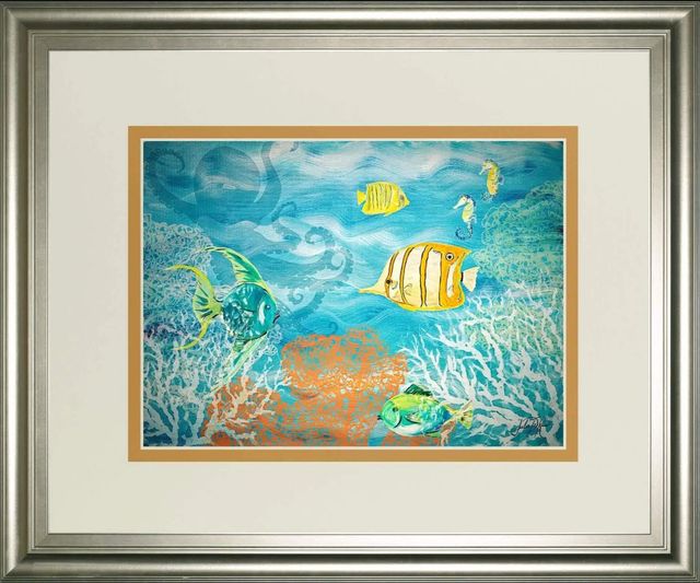Classy Art Under the Sea by Julie Derice Wall Art-0