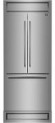 FORNO® 35" 17.48 Cu. Ft. Stainless Steel Built-In French Door Refrigerator -0