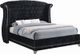 Coaster® Barzini Black California King Headboard Wings-1