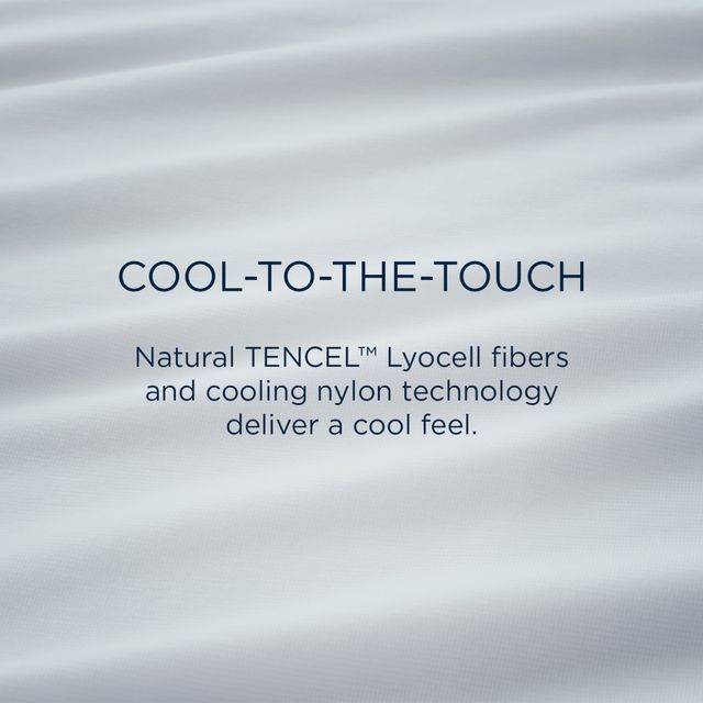 Tempur-Pedic® TEMPUR-Breeze® 2-Piece White TENCEL™ Lyocell King Pillow Cases-5