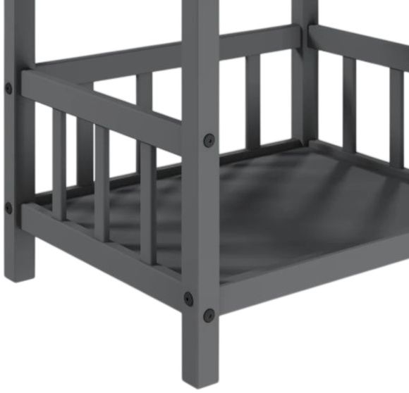 Donco Kids Best Friend Dark Gray Pet End Table-2