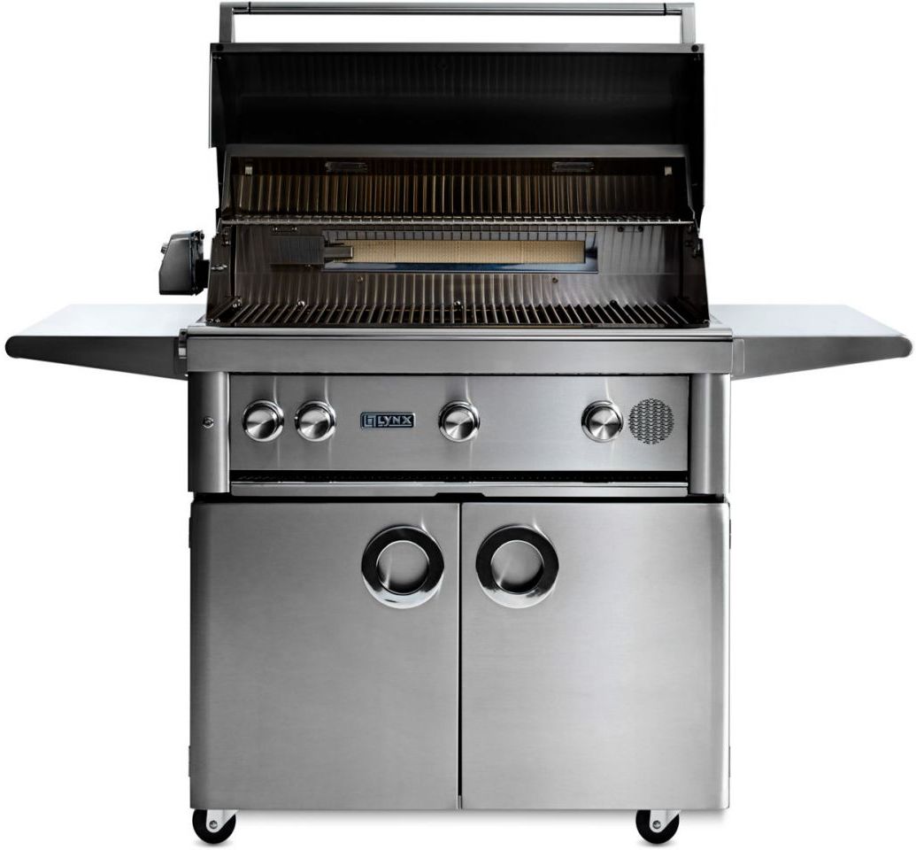 Lynx Professional 36" Stainless Steel Freestanding Smart Grill - Thumbnail 4