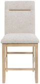 Signature Design by Ashley® Crendlin Light Brown Upholstered Bar Stool-2
