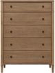 Modus Furniture Whitmore Claystone 5-Drawer Chest-1