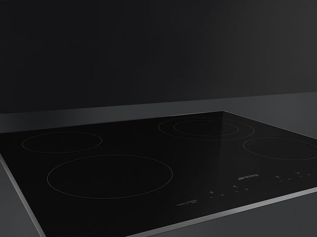 Smeg 24" Black Electric Cooktop-3