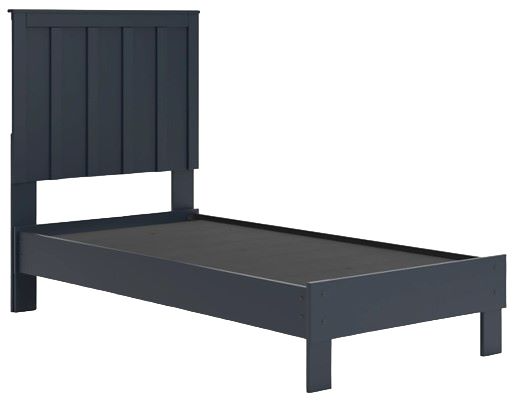 Signature Design by Ashley Simmenfort Navy Blue Twin Youth Platform Bed