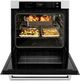 ZLINE Professional 30" Satin Stainless Steel Single Electric Wall Oven with White Matte Door-2